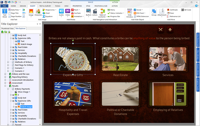 Lectora E-Learning Autorensystem Lectora Online-Autorentool