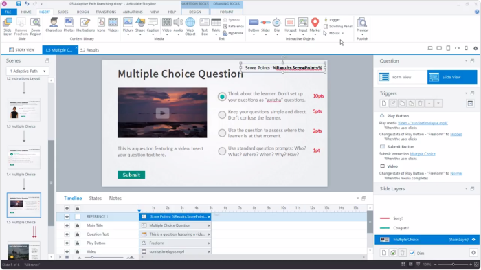 Articulate 360 Autorentool für E-Learning-Kurse