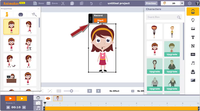 Animaker - Software zum Erstellen von Erklärvideos
