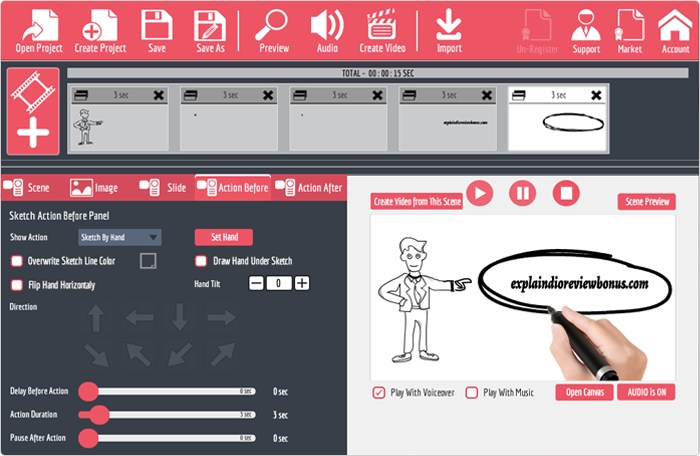 Explaindio - Software zum Erstellen von Erklärvideos