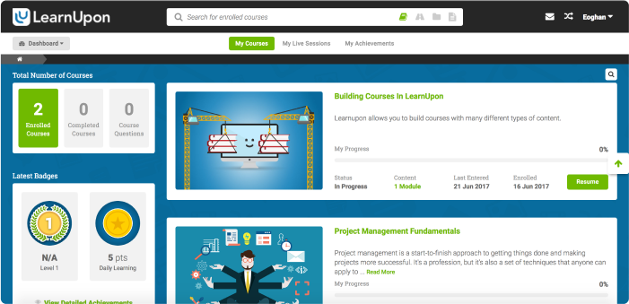 LearnUpon: Schulungssoftware für Unternehmen