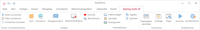 PowerPoint-Add-In iSpring Suite PowerPoint-Add-In iSpring Suite