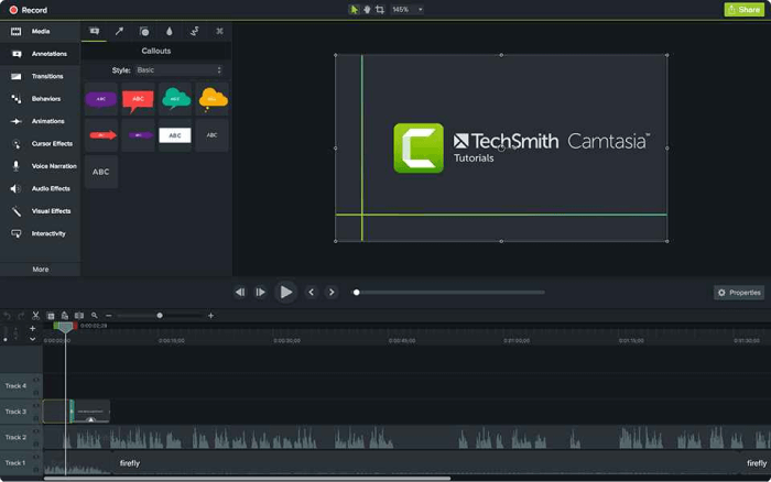 Camtasia - Bildschirmaufnahme-Programm für Windows