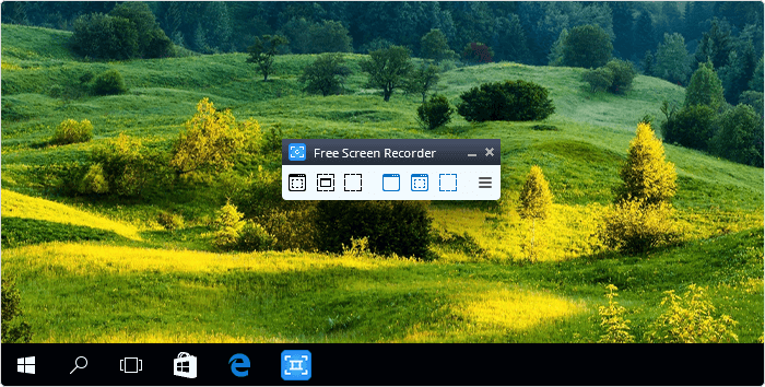 Free Screen Video Recorder - Bildschirmaufnahme-Software für Windows