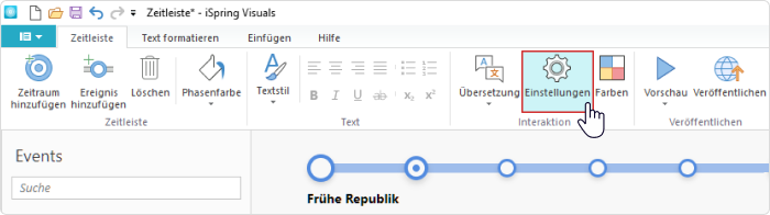 Timelines in iSpring Suite