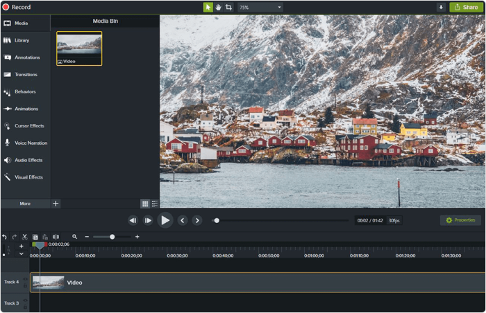 Camtasia Screencast-Software