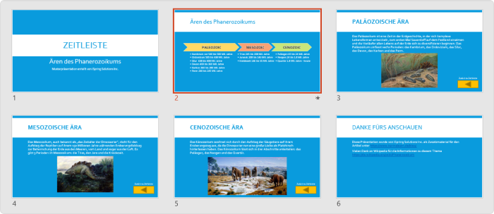 Foliensortieransicht in PowerPoint 2013