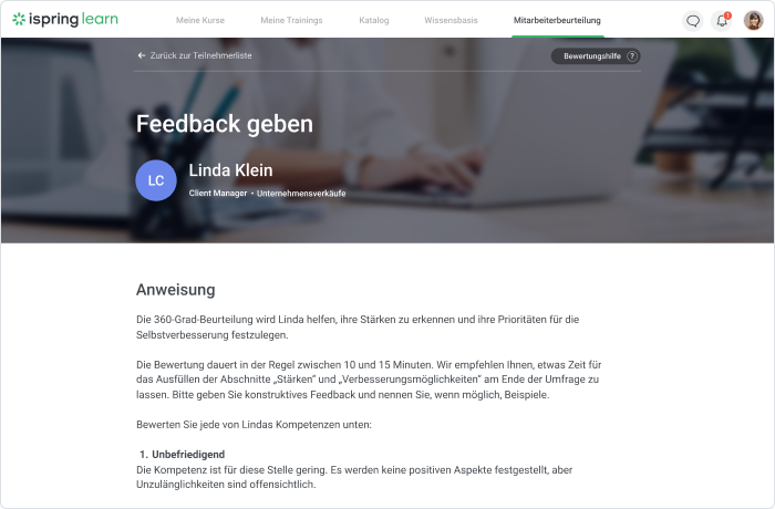 Feedback sammeln