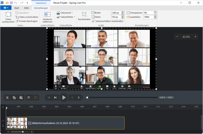 iSpring Suite Video Studio