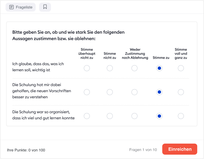 Mitarbeiterumfrage