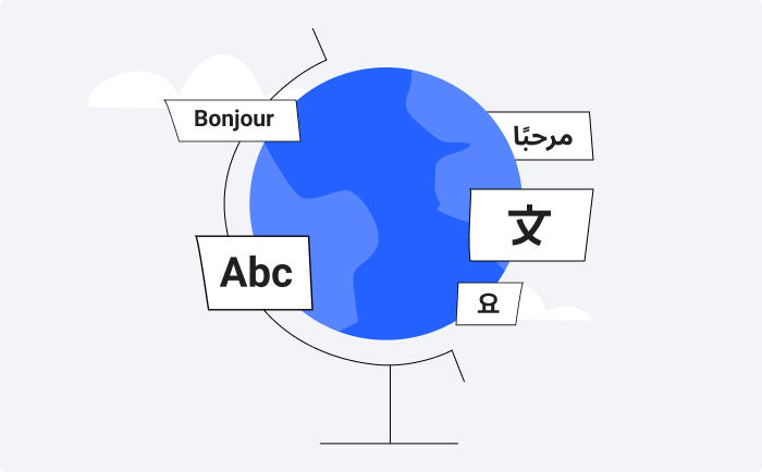Übersetzen Inhalte in jede beliebige Sprache