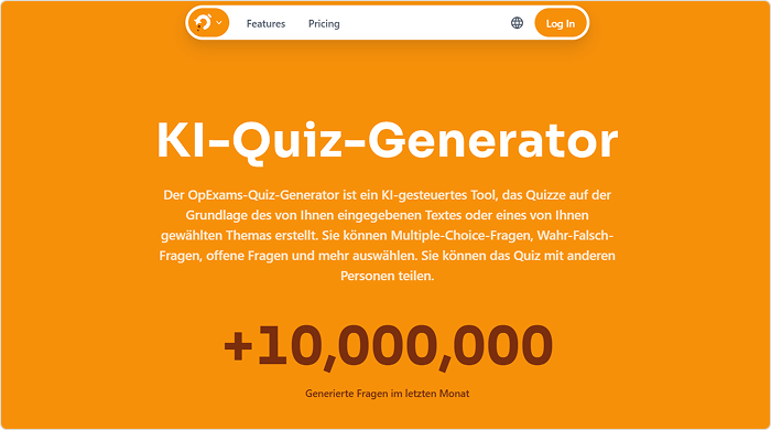 OpExams Multiple-Choice-Test mit OpExams erstellen