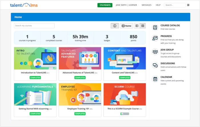 TalentLMS Vergleich der E-Learning-Software TalentLMS