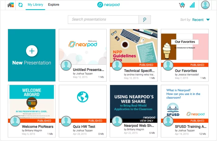 Interaktive Präsentationen erstellen mit Nearpod