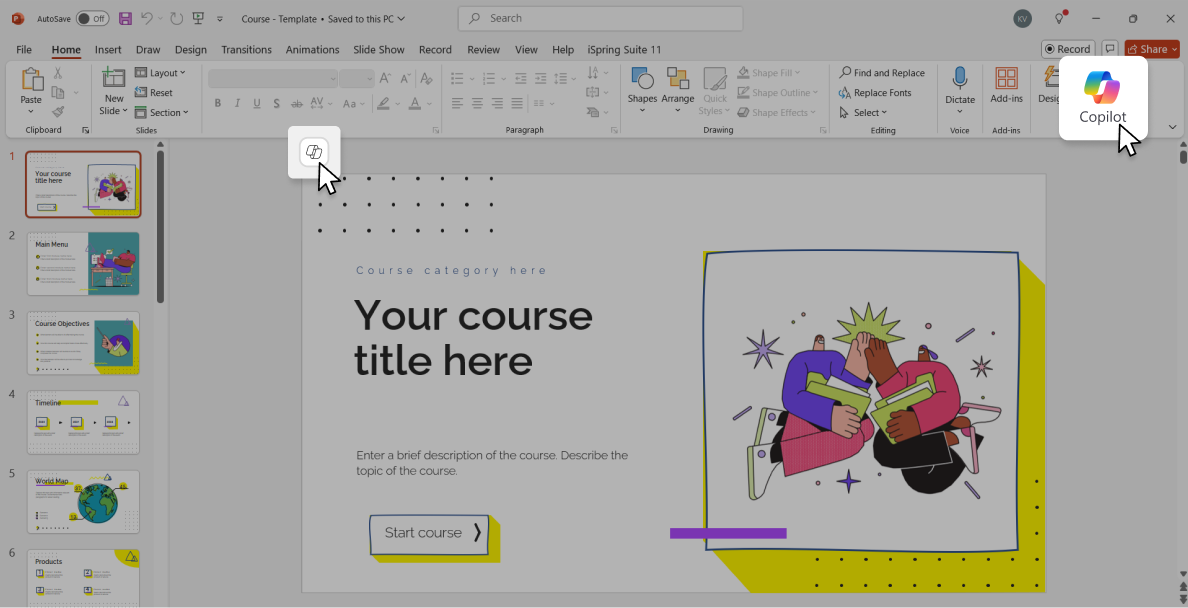 Copilot in Microsoft PowerPoint PowerPoint-Copilot
