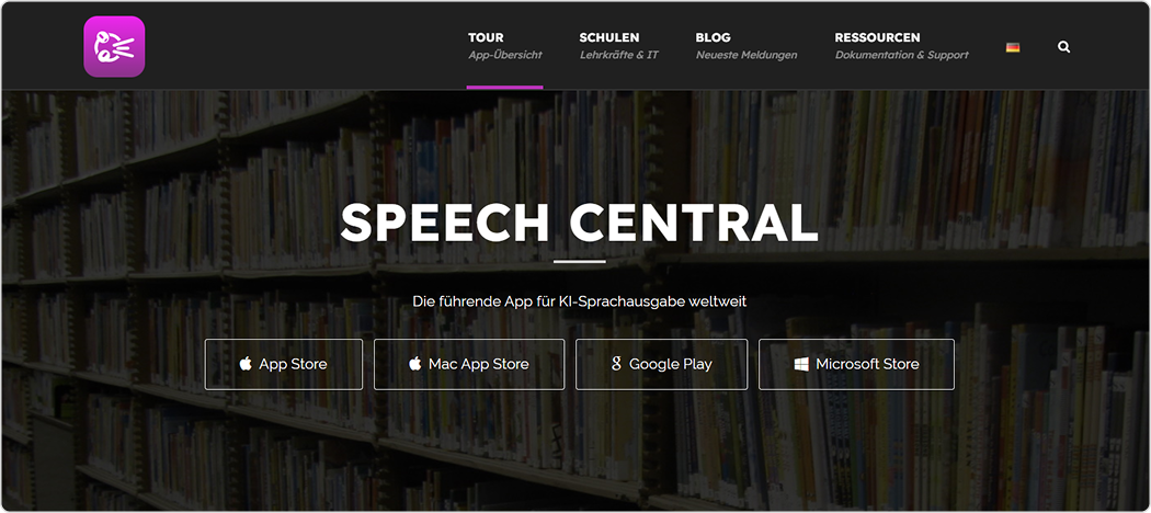 Speech Central Text to Speech-Software Speech Central