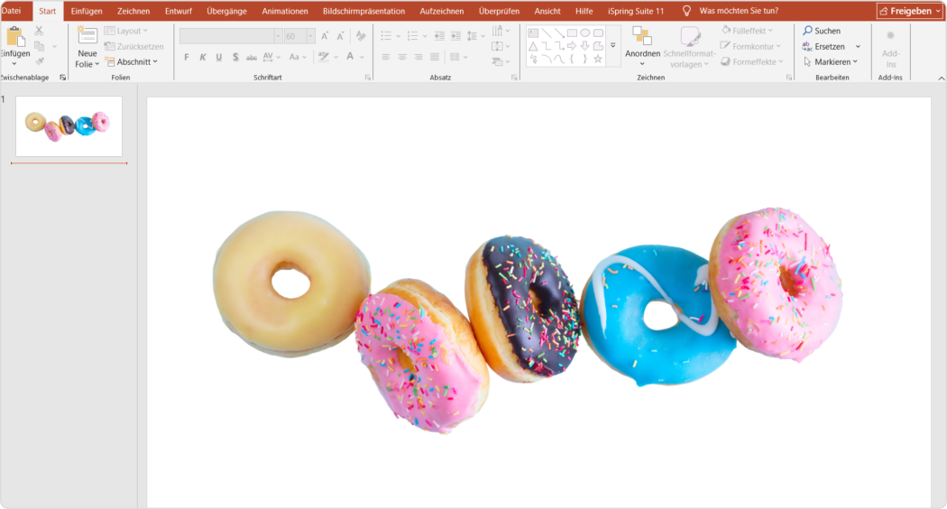 So können Sie PowerPoint-Hintergrund transparent machen