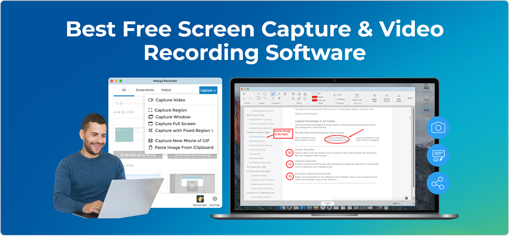 Bildschirmaufnahme für Windows 10 mit Mango Recorder erstellen