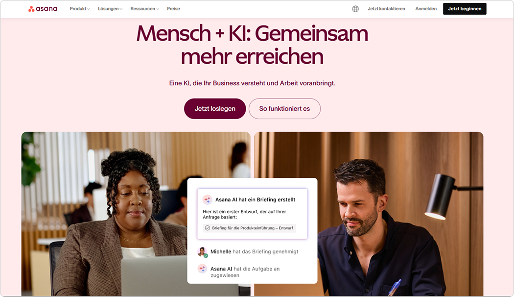Asana Onboarding-Software