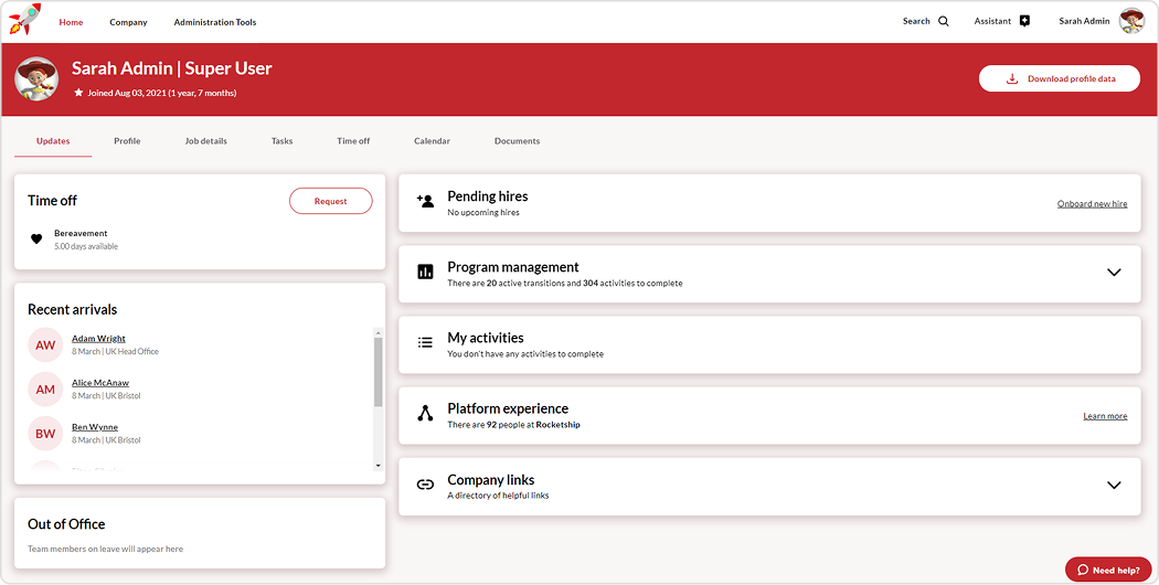 Sapling HR Onboarding-Software