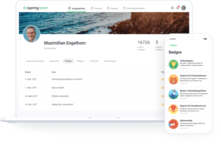 Personalentwicklung Software: Gamification-Feature