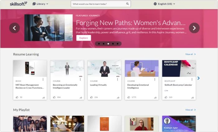 Qualifikationsmatrix-Software SkillSoft Percipio
