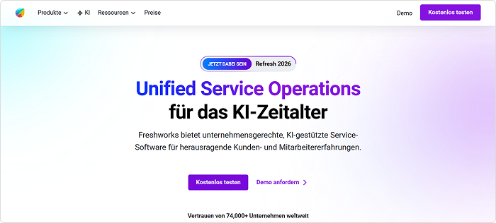 Freshworks Wissensdatenbank-Software
