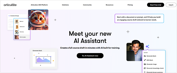 Quiz mit Articulate AI Assistant erstellen