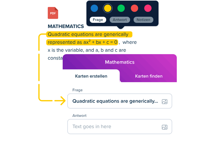 StudySmarter Karteikarten mit StudySmarter erstellen