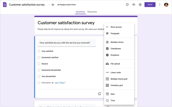 Google Forms Umfrage mit Google Forms erstellen