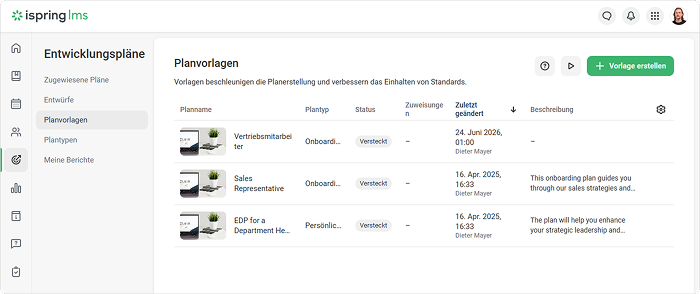 Entwicklungsplan erstellen 360 Grad Feedback: Entwicklungsplan erstellen