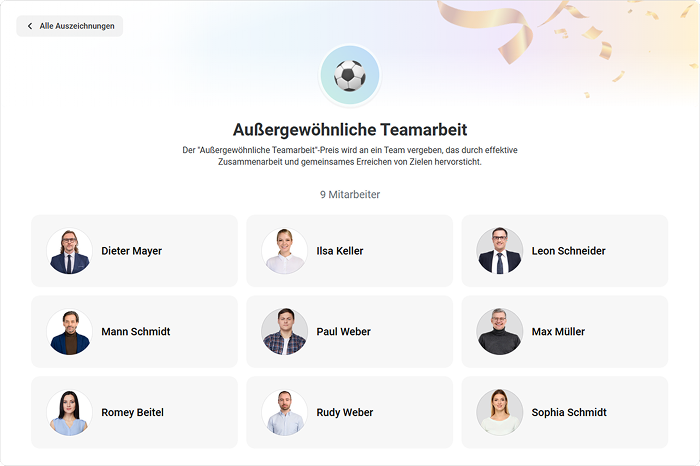 Auszeichnungen in iSpring LMS Incentives: Auszeichnungen in iSpring LMS